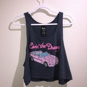 Vintage Barbie Crop-Top
